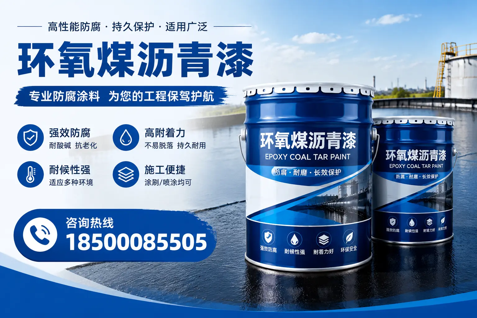 环氧煤沥青漆与其他漆类的比较,德宏用户的选择依据