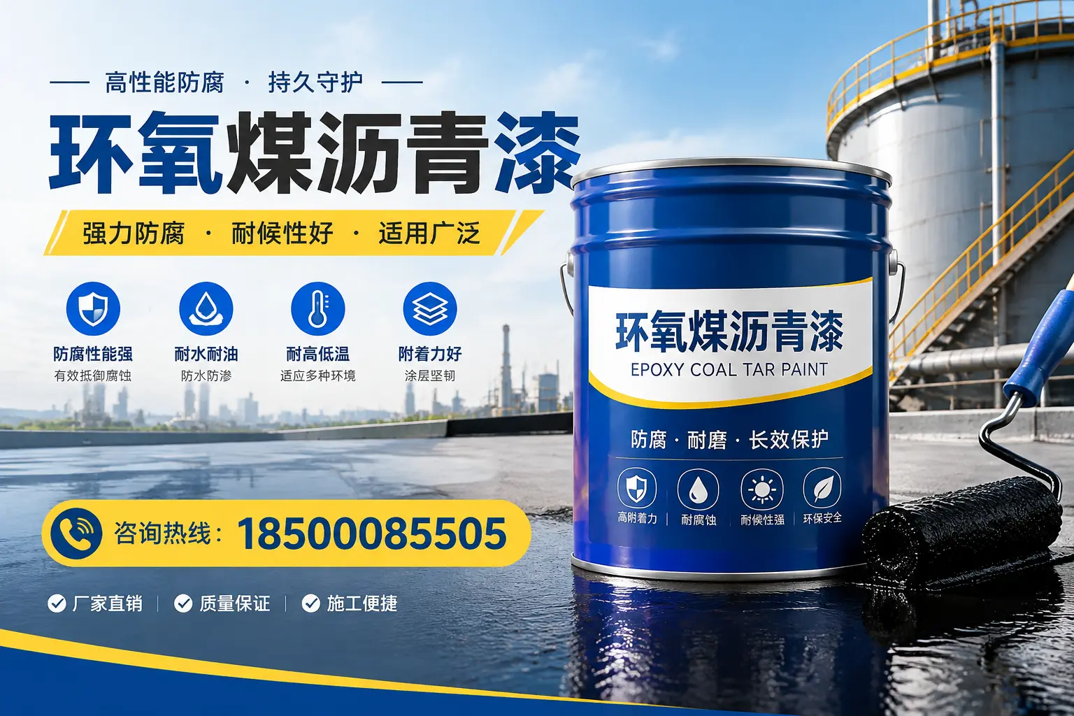 环氧煤沥青漆的储存与运输注意事项，德宏企业须知
